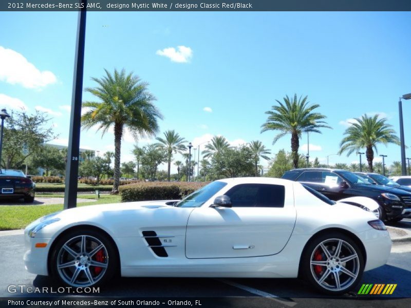  2012 SLS AMG designo Mystic White