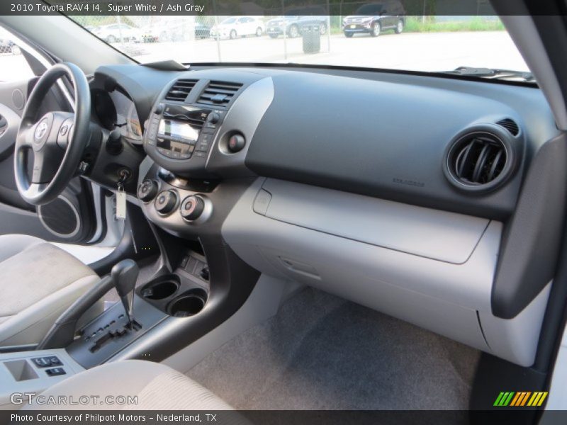 Super White / Ash Gray 2010 Toyota RAV4 I4