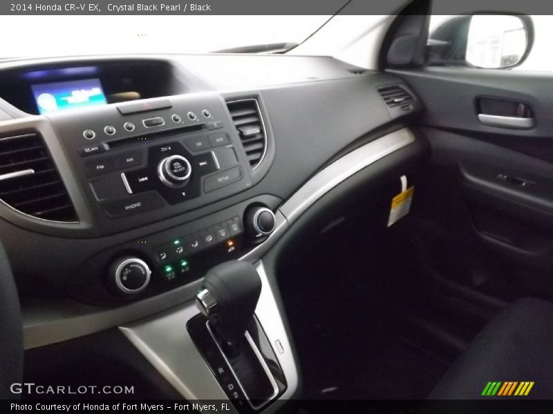 Crystal Black Pearl / Black 2014 Honda CR-V EX