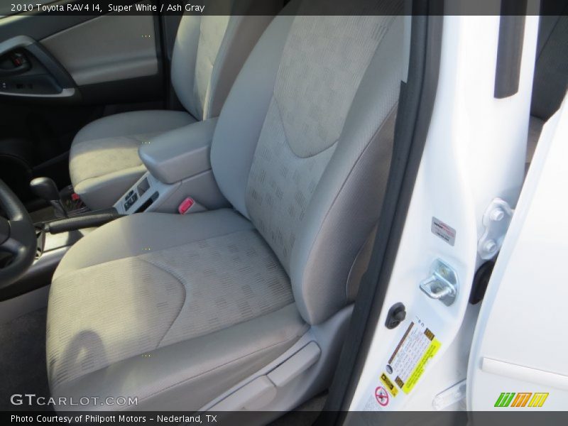 Super White / Ash Gray 2010 Toyota RAV4 I4