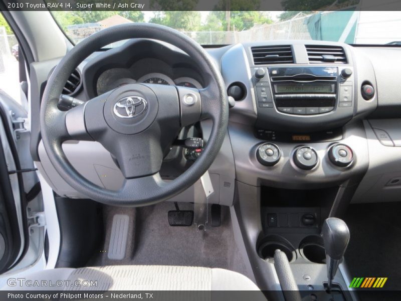 Super White / Ash Gray 2010 Toyota RAV4 I4