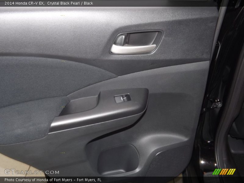 Crystal Black Pearl / Black 2014 Honda CR-V EX