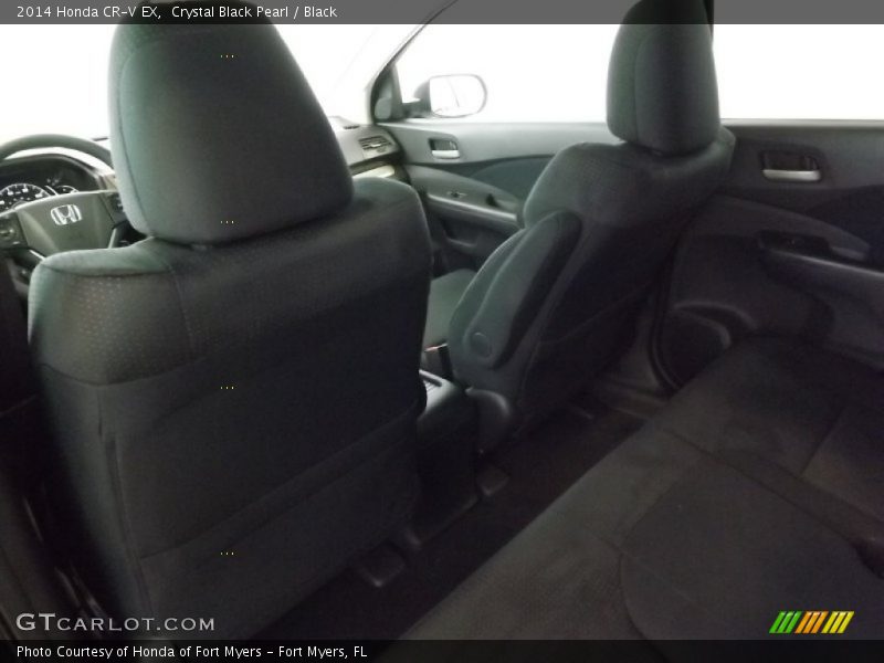 Crystal Black Pearl / Black 2014 Honda CR-V EX