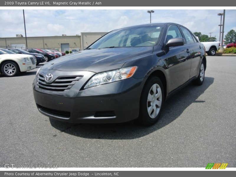 Magnetic Gray Metallic / Ash 2009 Toyota Camry LE V6