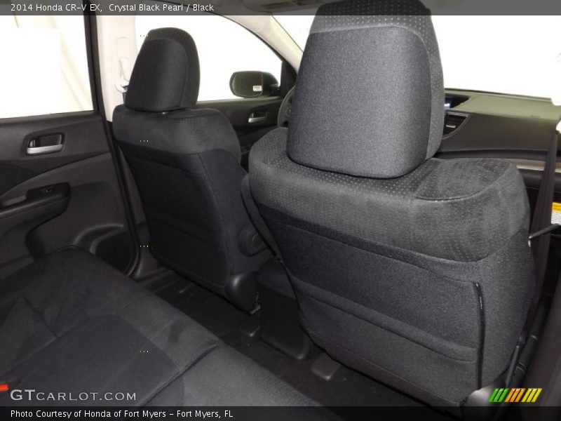 Crystal Black Pearl / Black 2014 Honda CR-V EX