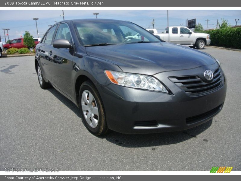 Magnetic Gray Metallic / Ash 2009 Toyota Camry LE V6
