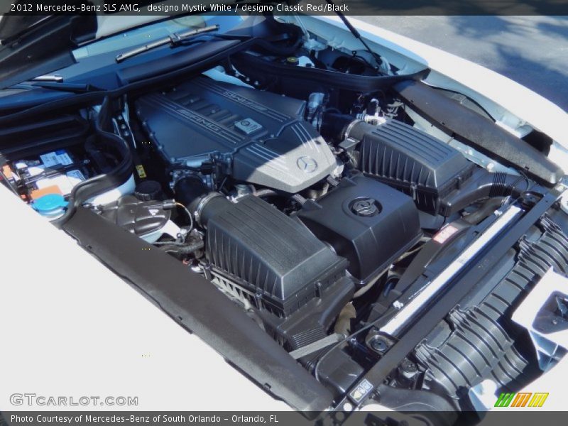  2012 SLS AMG Engine - 6.3 Liter AMG DOHC 32-Valve VVT V8