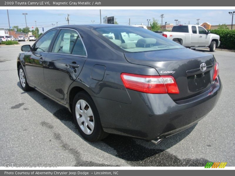 Magnetic Gray Metallic / Ash 2009 Toyota Camry LE V6