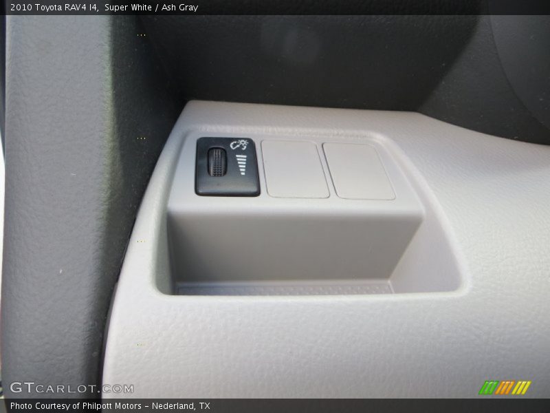Super White / Ash Gray 2010 Toyota RAV4 I4
