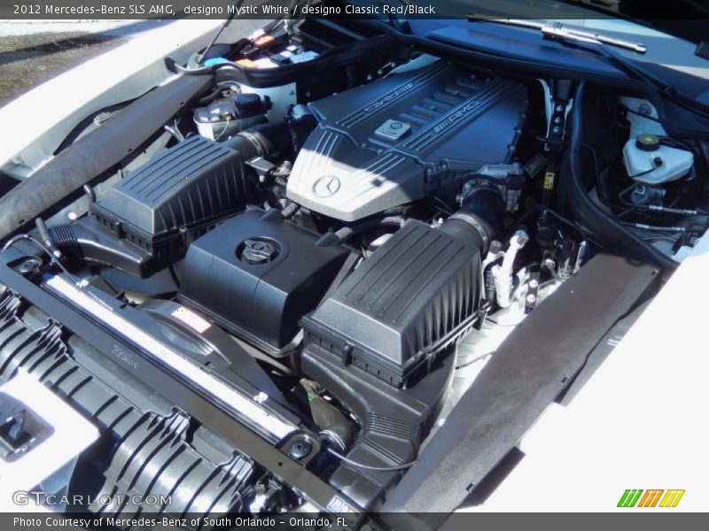  2012 SLS AMG Engine - 6.3 Liter AMG DOHC 32-Valve VVT V8