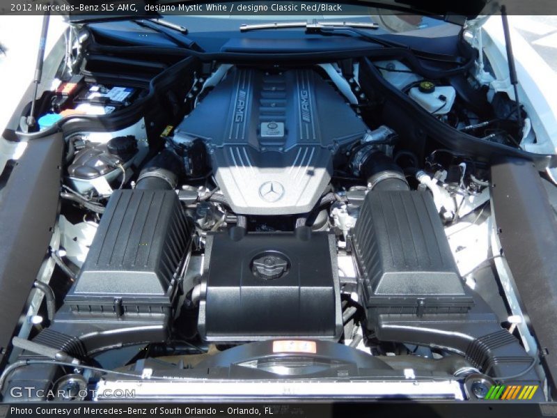  2012 SLS AMG Engine - 6.3 Liter AMG DOHC 32-Valve VVT V8