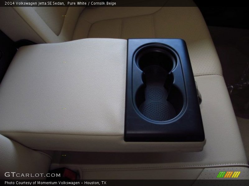 Pure White / Cornsilk Beige 2014 Volkswagen Jetta SE Sedan
