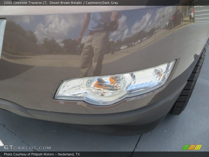 Desert Brown Metallic / Cashmere/Dark Gray 2009 Chevrolet Traverse LT