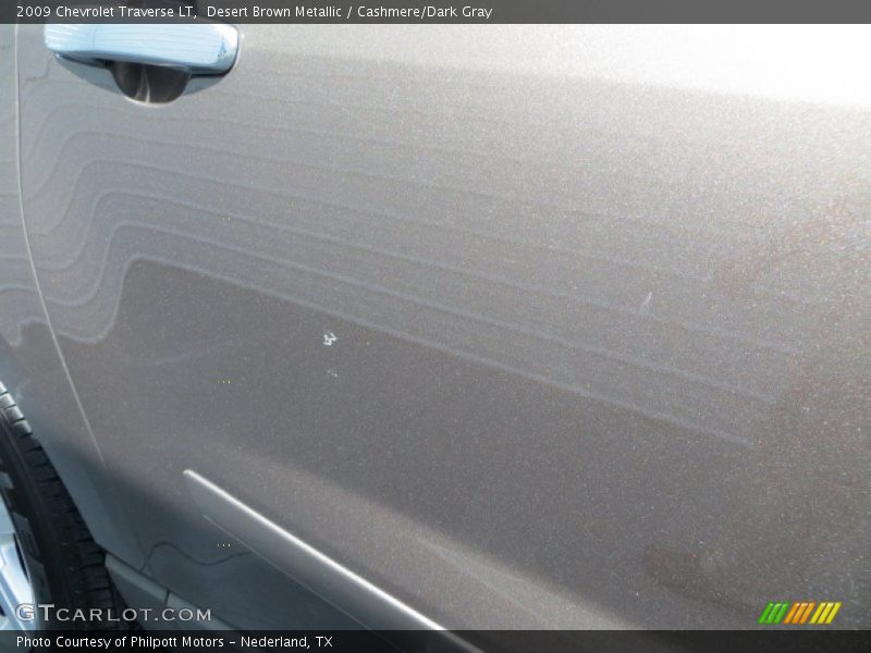Desert Brown Metallic / Cashmere/Dark Gray 2009 Chevrolet Traverse LT
