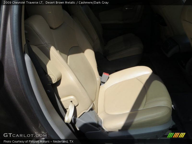 Desert Brown Metallic / Cashmere/Dark Gray 2009 Chevrolet Traverse LT