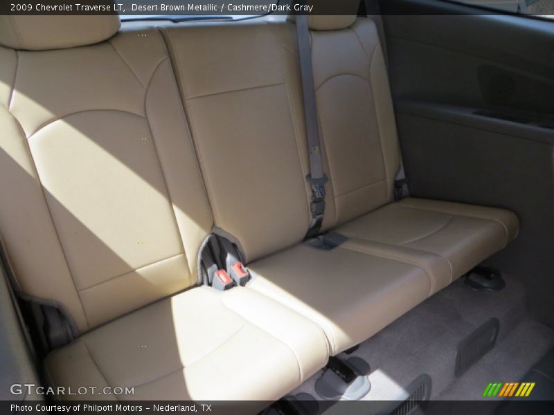 Desert Brown Metallic / Cashmere/Dark Gray 2009 Chevrolet Traverse LT