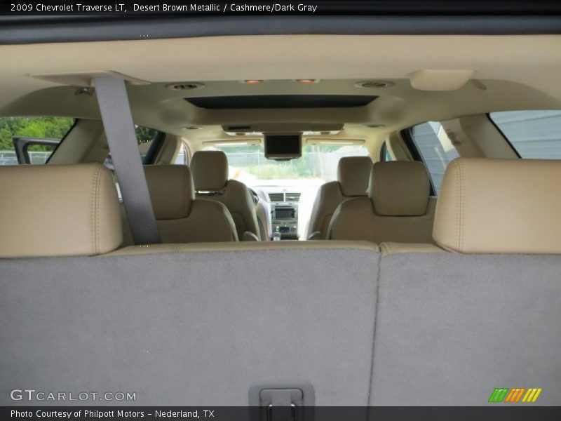 Desert Brown Metallic / Cashmere/Dark Gray 2009 Chevrolet Traverse LT