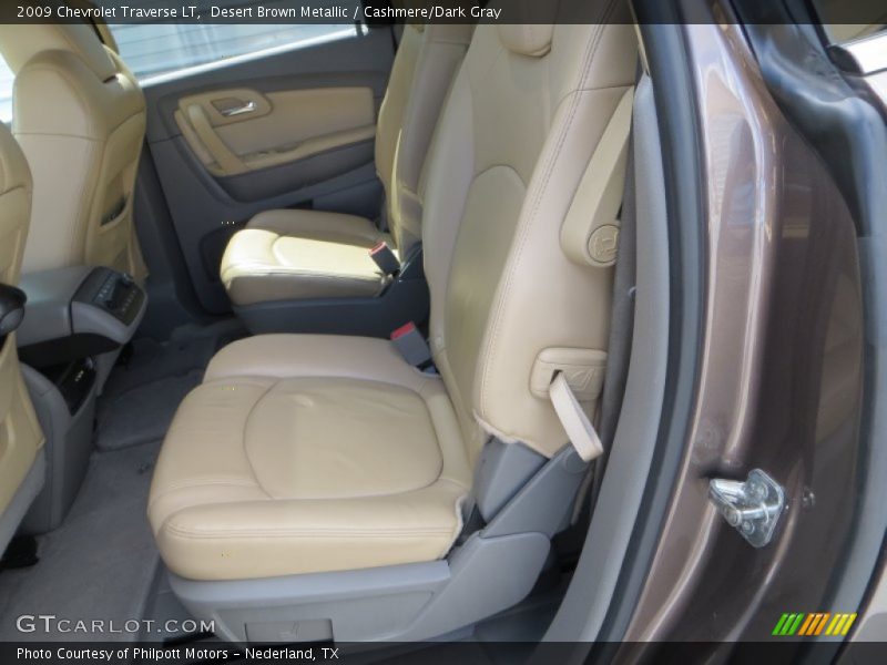 Desert Brown Metallic / Cashmere/Dark Gray 2009 Chevrolet Traverse LT