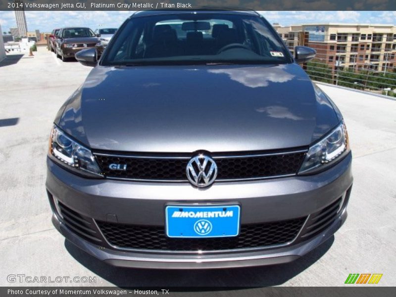 Platinum Gray Metallic / Titan Black 2014 Volkswagen Jetta GLI