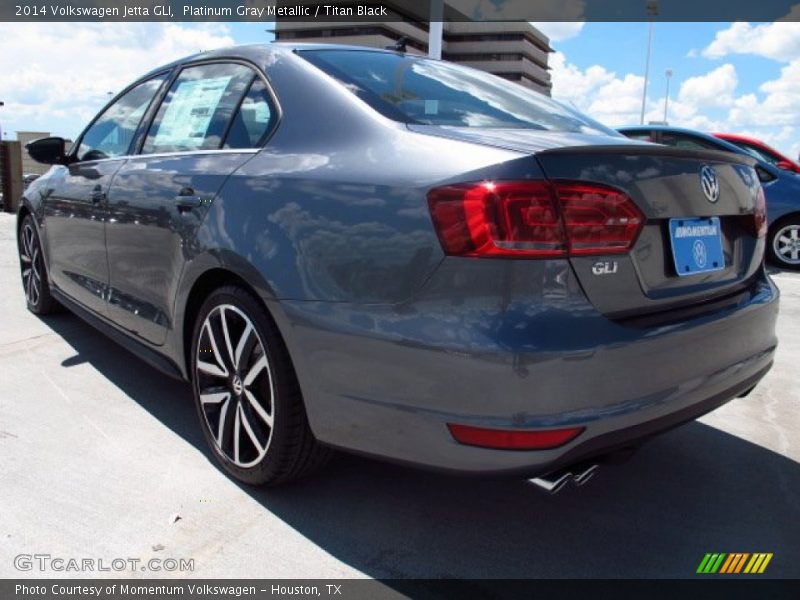 Platinum Gray Metallic / Titan Black 2014 Volkswagen Jetta GLI