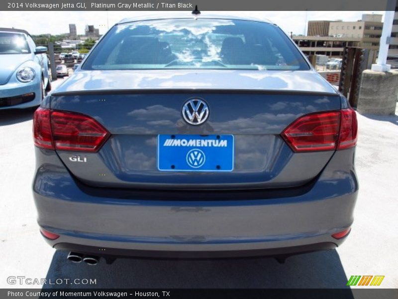 Platinum Gray Metallic / Titan Black 2014 Volkswagen Jetta GLI