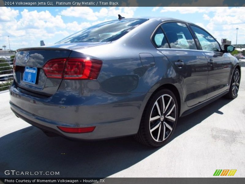 Platinum Gray Metallic / Titan Black 2014 Volkswagen Jetta GLI