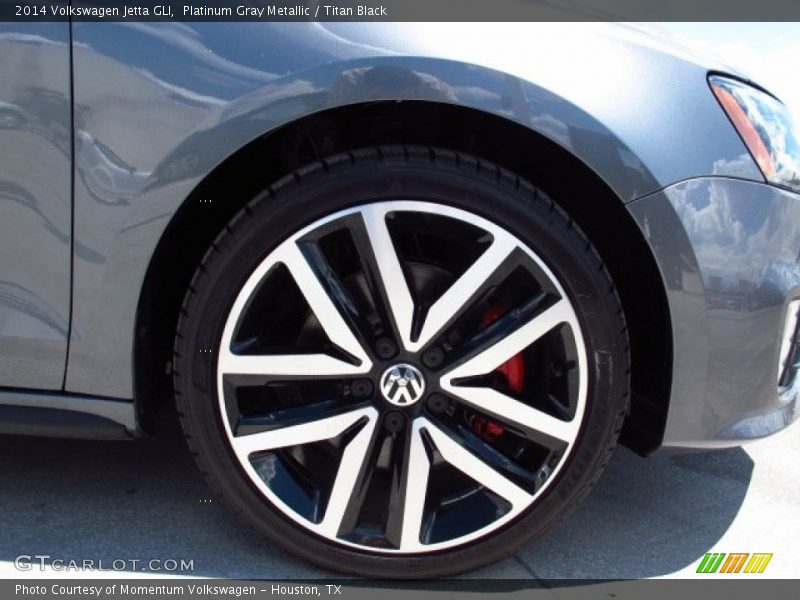 Platinum Gray Metallic / Titan Black 2014 Volkswagen Jetta GLI