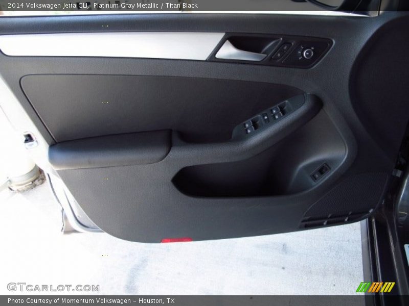 Platinum Gray Metallic / Titan Black 2014 Volkswagen Jetta GLI