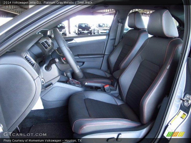 Platinum Gray Metallic / Titan Black 2014 Volkswagen Jetta GLI