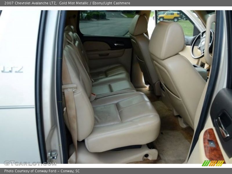 Gold Mist Metallic / Ebony/Light Cashmere 2007 Chevrolet Avalanche LTZ
