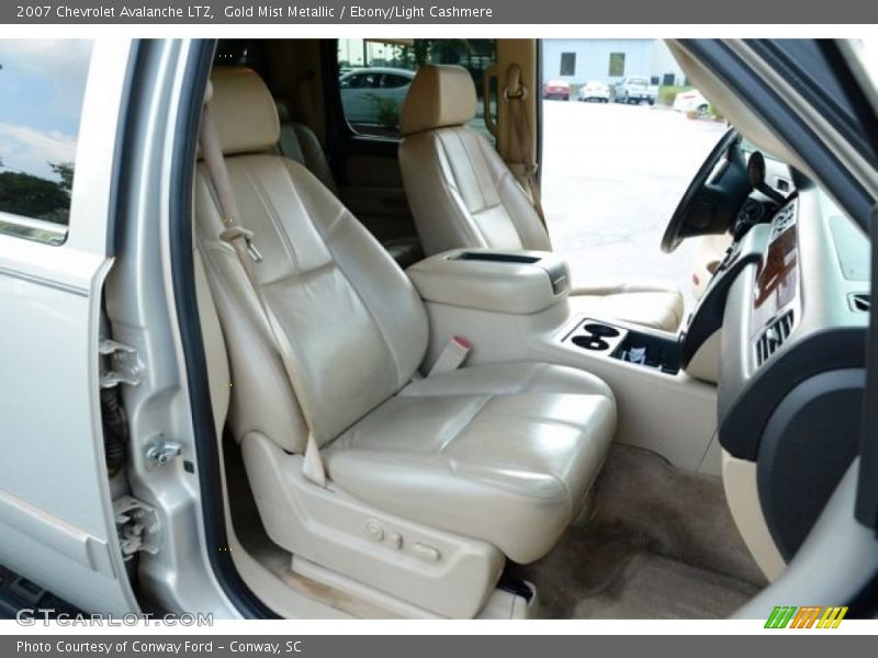 Gold Mist Metallic / Ebony/Light Cashmere 2007 Chevrolet Avalanche LTZ