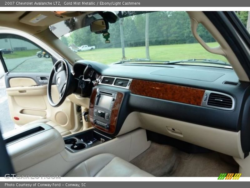 Gold Mist Metallic / Ebony/Light Cashmere 2007 Chevrolet Avalanche LTZ