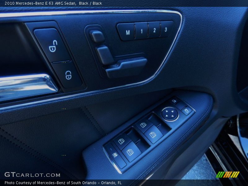 Black / Black 2010 Mercedes-Benz E 63 AMG Sedan