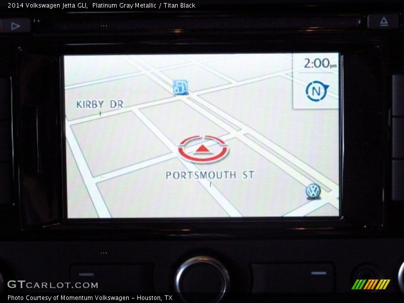 Platinum Gray Metallic / Titan Black 2014 Volkswagen Jetta GLI