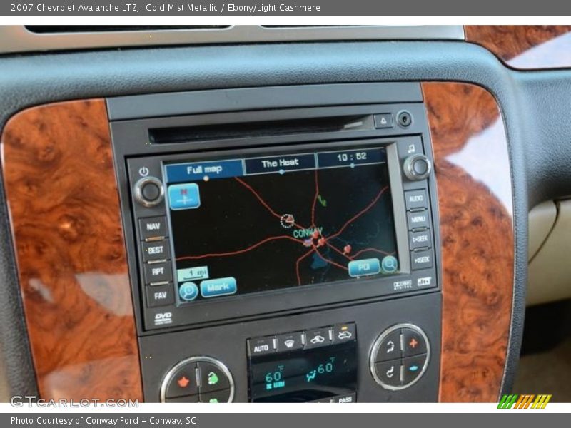 Gold Mist Metallic / Ebony/Light Cashmere 2007 Chevrolet Avalanche LTZ