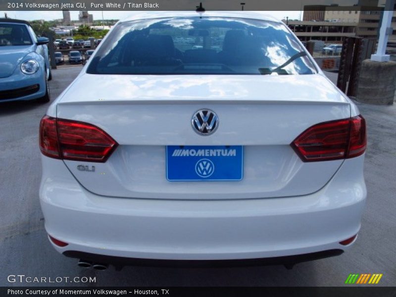 Pure White / Titan Black 2014 Volkswagen Jetta GLI