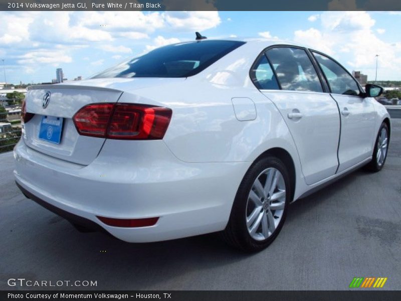 Pure White / Titan Black 2014 Volkswagen Jetta GLI