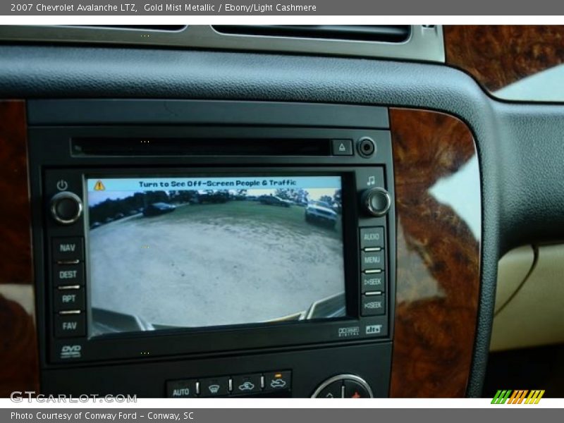 Gold Mist Metallic / Ebony/Light Cashmere 2007 Chevrolet Avalanche LTZ