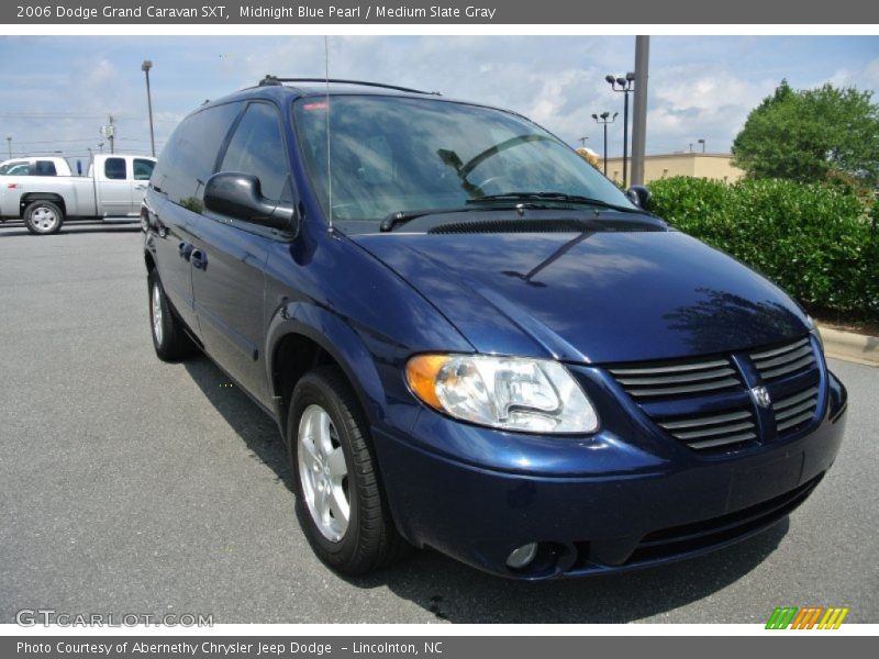 Midnight Blue Pearl / Medium Slate Gray 2006 Dodge Grand Caravan SXT