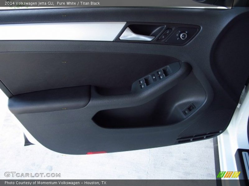Pure White / Titan Black 2014 Volkswagen Jetta GLI