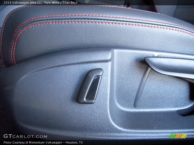 Pure White / Titan Black 2014 Volkswagen Jetta GLI