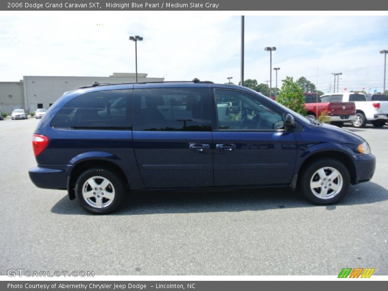 Midnight Blue Pearl / Medium Slate Gray 2006 Dodge Grand Caravan SXT