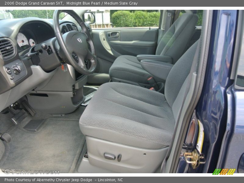 Midnight Blue Pearl / Medium Slate Gray 2006 Dodge Grand Caravan SXT