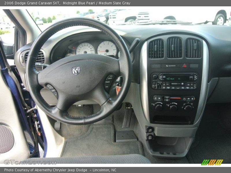 Midnight Blue Pearl / Medium Slate Gray 2006 Dodge Grand Caravan SXT
