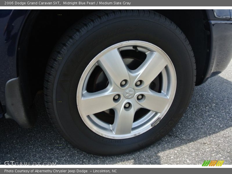 Midnight Blue Pearl / Medium Slate Gray 2006 Dodge Grand Caravan SXT