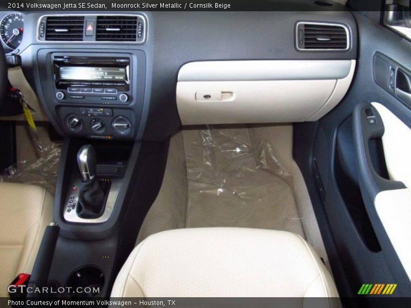 Moonrock Silver Metallic / Cornsilk Beige 2014 Volkswagen Jetta SE Sedan