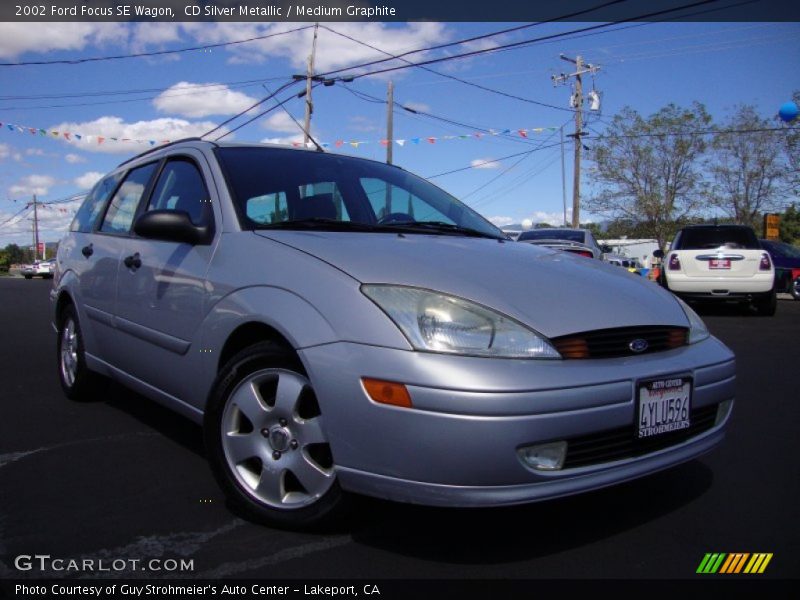 CD Silver Metallic / Medium Graphite 2002 Ford Focus SE Wagon