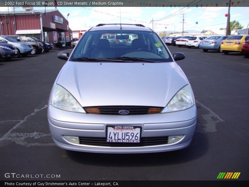 CD Silver Metallic / Medium Graphite 2002 Ford Focus SE Wagon