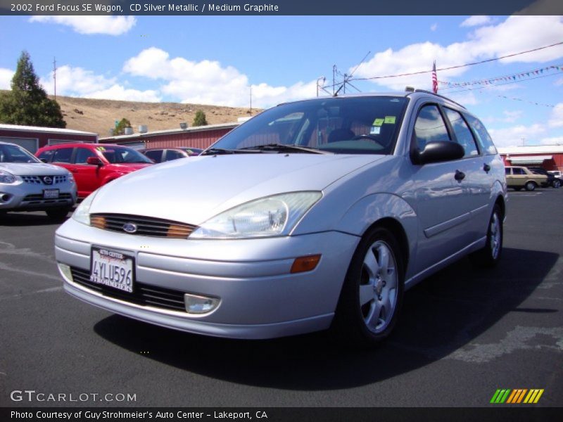 CD Silver Metallic / Medium Graphite 2002 Ford Focus SE Wagon