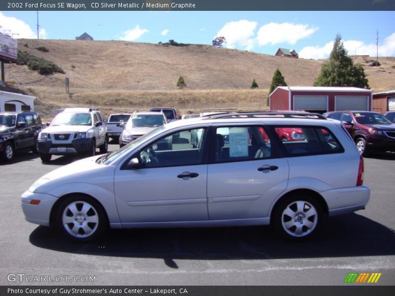 CD Silver Metallic / Medium Graphite 2002 Ford Focus SE Wagon